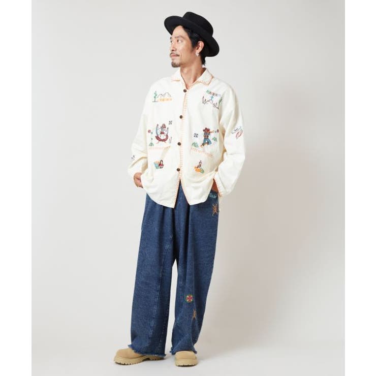 【チャイハネ】ディルバルメンズデニムパンツ | アミナコレクション | 詳細画像5 