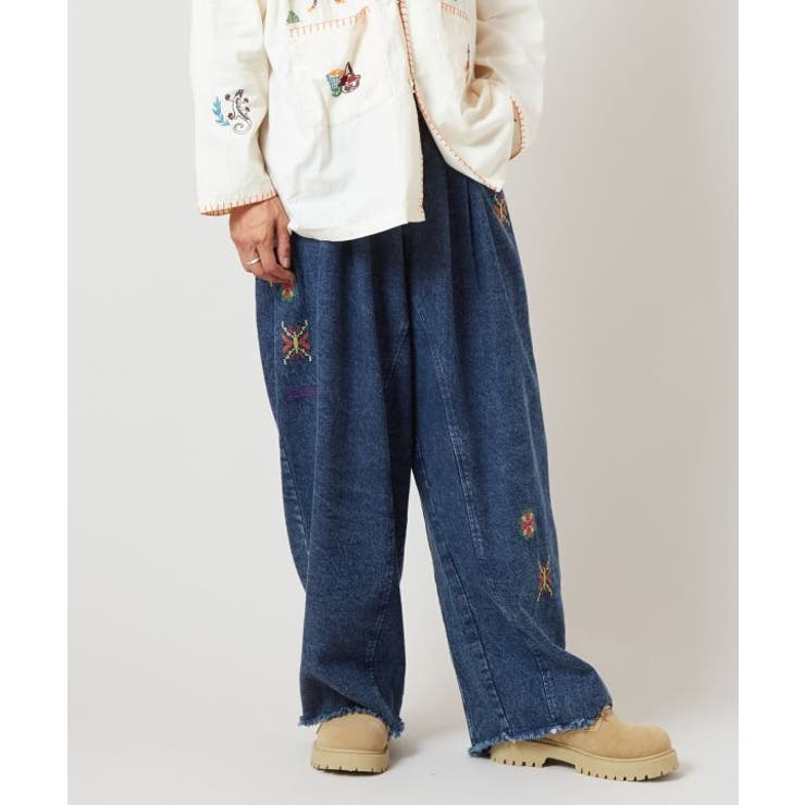 【チャイハネ】ディルバルメンズデニムパンツ | アミナコレクション | 詳細画像6 