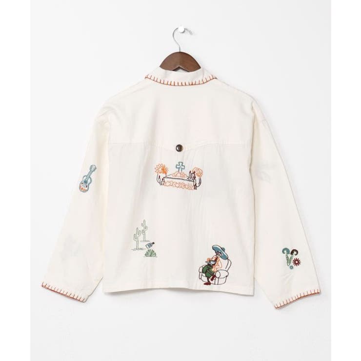 【チャイハネ】ベラディア刺繍シャツ | アミナコレクション  | 詳細画像11 