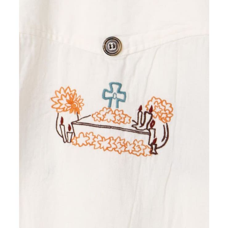 【チャイハネ】ベラディア刺繍シャツ | アミナコレクション  | 詳細画像14 