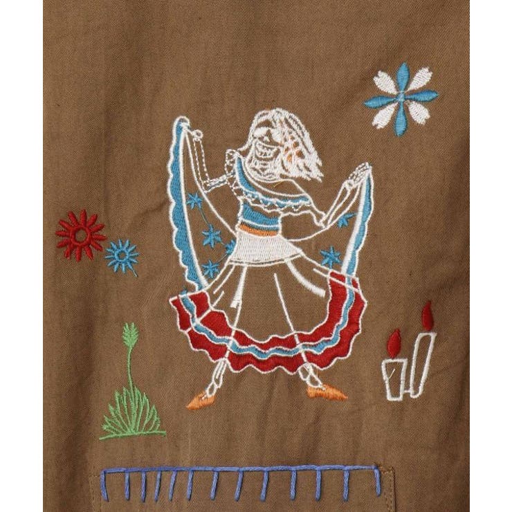 【チャイハネ】ベラディア刺繍シャツ | アミナコレクション  | 詳細画像5 