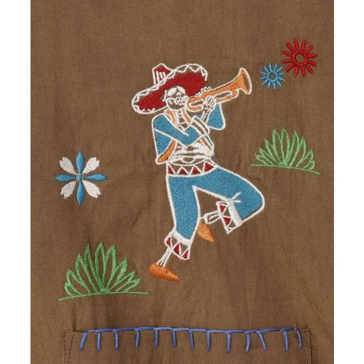 【チャイハネ】ベラディア刺繍シャツ | アミナコレクション  | 詳細画像6 