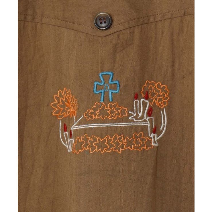 【チャイハネ】ベラディア刺繍シャツ | アミナコレクション  | 詳細画像8 