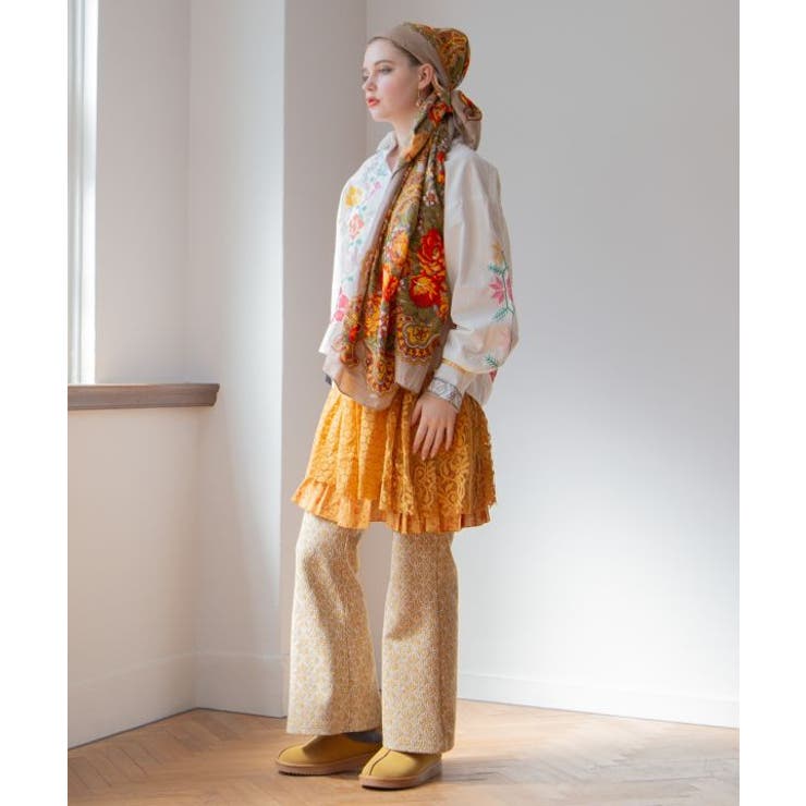 【チャイハネ】サリレアミニスカート | アミナコレクション  | 詳細画像1 