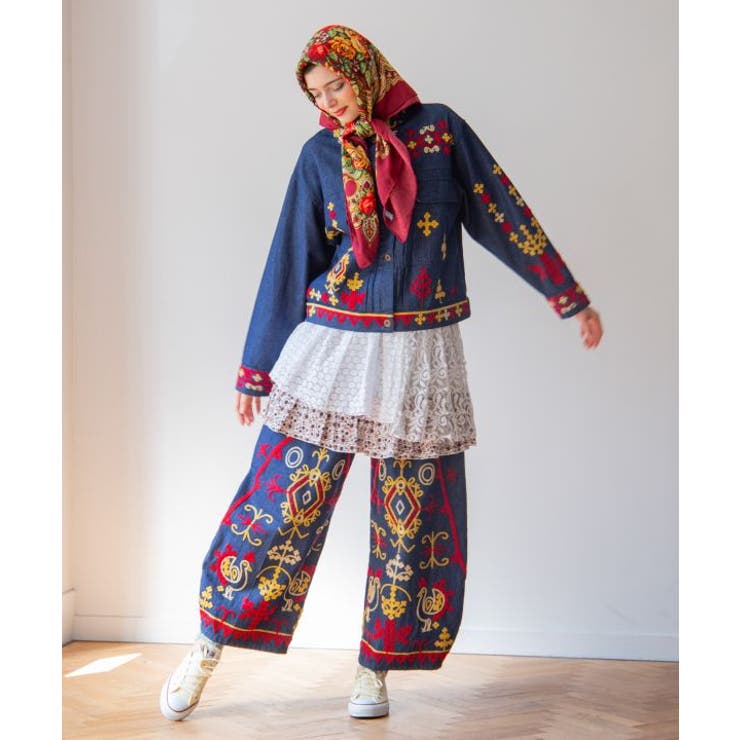 【チャイハネ】サリレアミニスカート | アミナコレクション  | 詳細画像3 