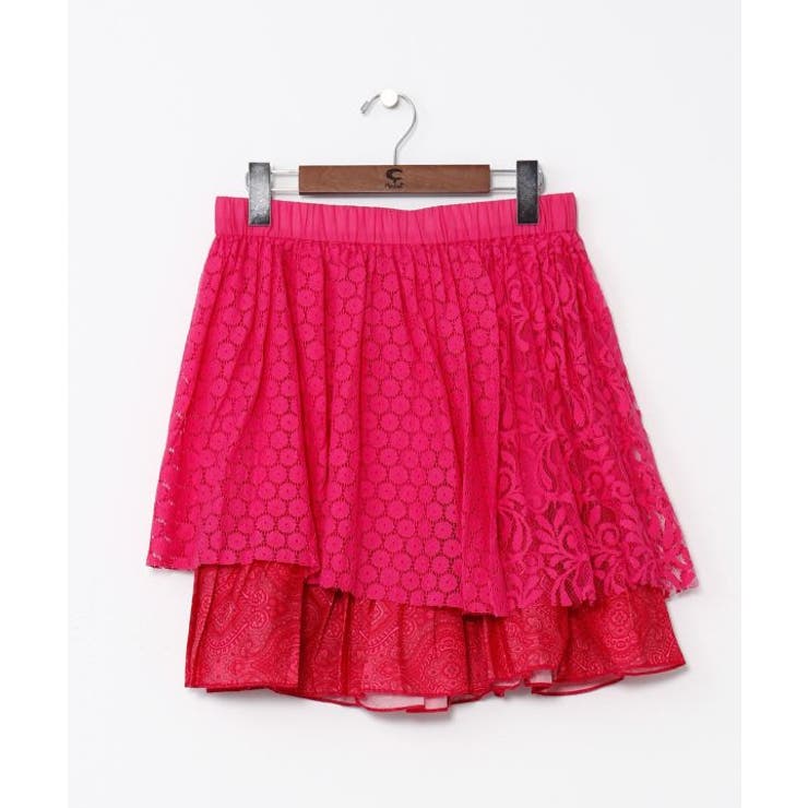 ピンク | 【チャイハネ】サリレアミニスカート | アミナコレクション 