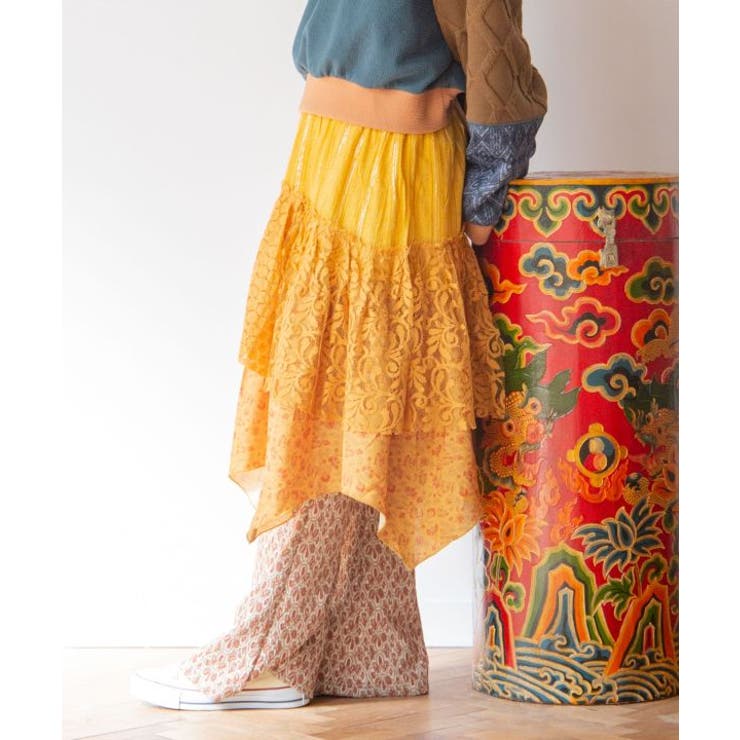 【チャイハネ】サリレアミディスカート | アミナコレクション  | 詳細画像22 