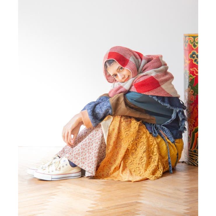 【チャイハネ】サリレアミディスカート | アミナコレクション  | 詳細画像23 