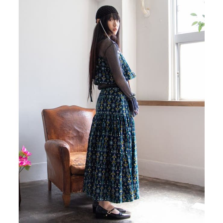 【チャイハネ】ブライド刺繍キャミソール | アミナコレクション  | 詳細画像3 