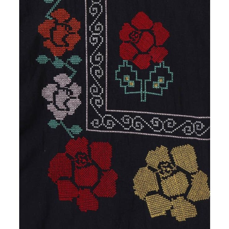 【チャイハネ】グルイム刺繍メンズシャツ | アミナコレクション | 詳細画像2 