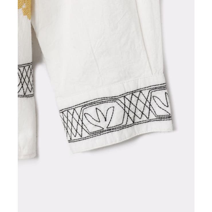 【チャイハネ】グルイム刺繍メンズシャツ | アミナコレクション | 詳細画像5 