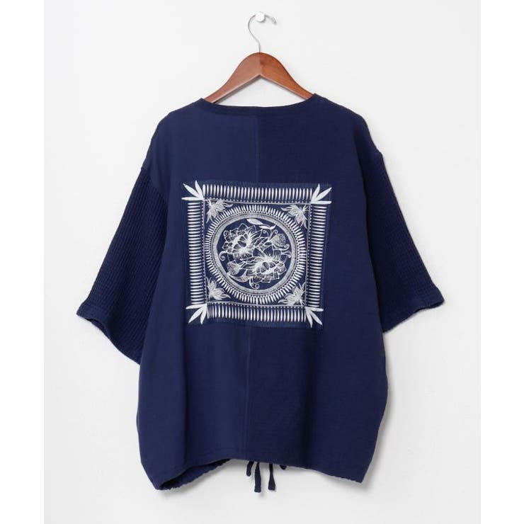 インディゴブルー | 【チャイハネ】ラヴィリアメンズトップス | アミナコレクション 