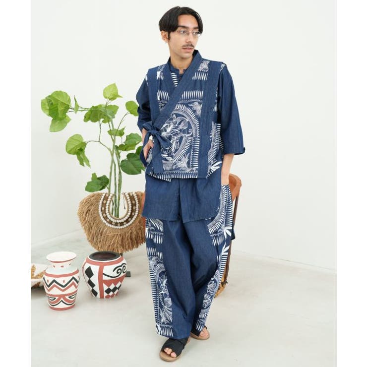 【チャイハネ】マナリカメンズベスト | アミナコレクション  | 詳細画像1 