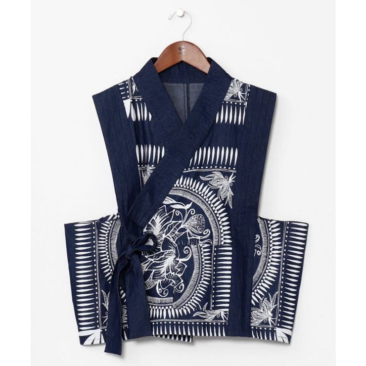 インディゴブルー | 【チャイハネ】マナリカメンズベスト | アミナコレクション 