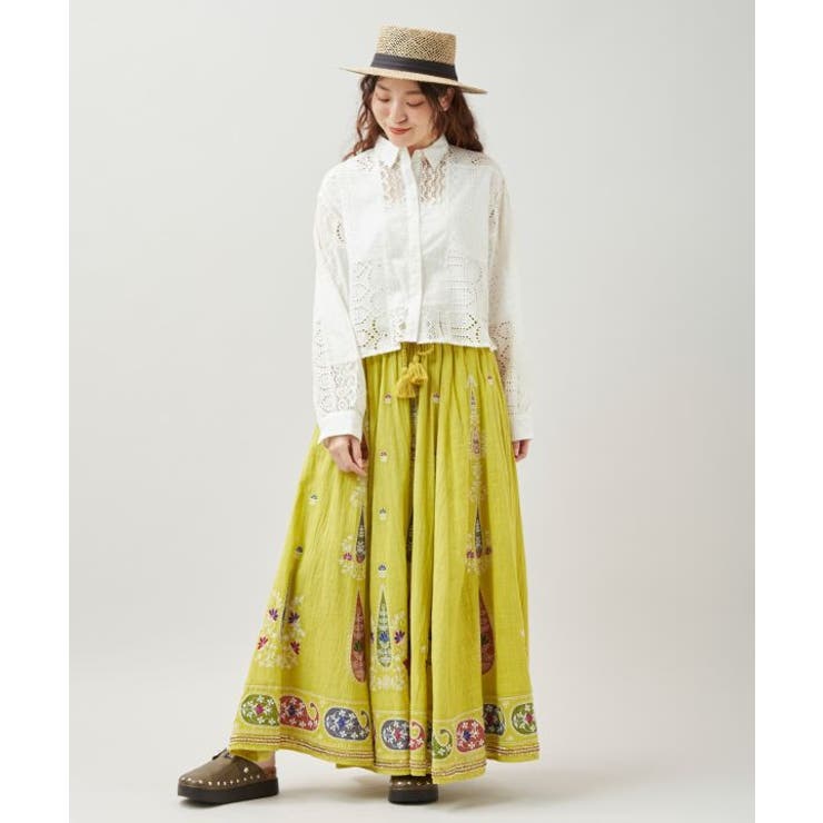 【チャイハネ】シフレーシャツ | アミナコレクション  | 詳細画像5 