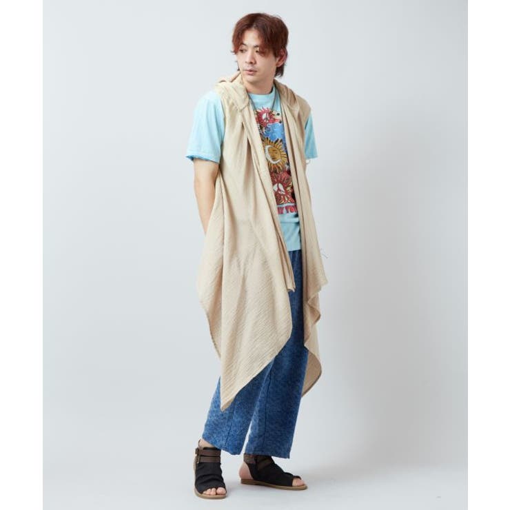 【チャイハネ】デーゼメンズ変形ベスト | アミナコレクション  | 詳細画像3 
