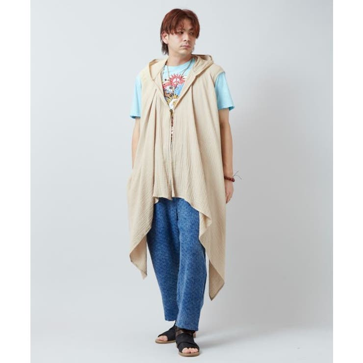 【チャイハネ】デーゼメンズ変形ベスト | アミナコレクション  | 詳細画像5 