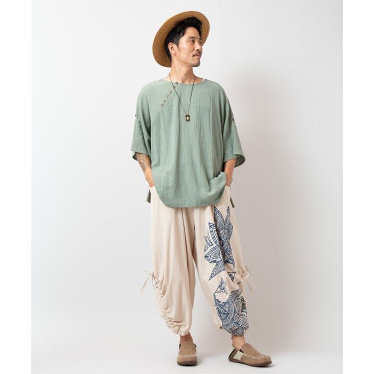 【チャイハネ】バラカシンメンズトップス | アミナコレクション | 詳細画像4 