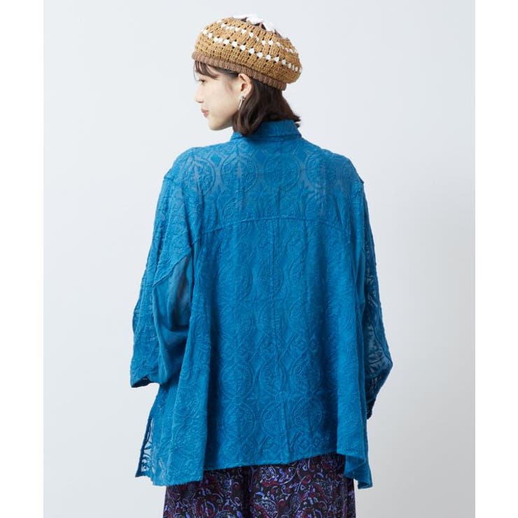 【チャイハネ】トウレカ刺繍シャツ | アミナコレクション  | 詳細画像4 