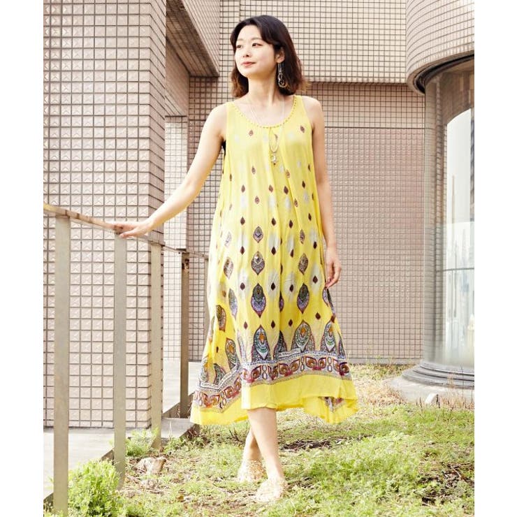 チャイハネ Yul アフリカンエスニックワンピース 品番 Acnw チャイハネ チャイハネ のレディースファッション通販 Shoplist ショップリスト