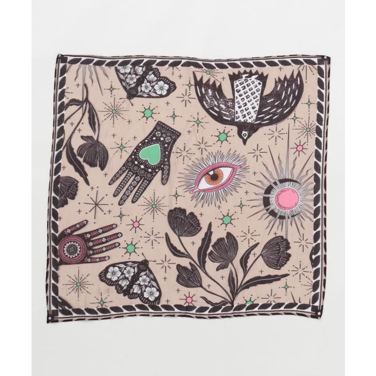 ベージュ | 【チャイハネ】アミットスカーフ | アミナコレクション 