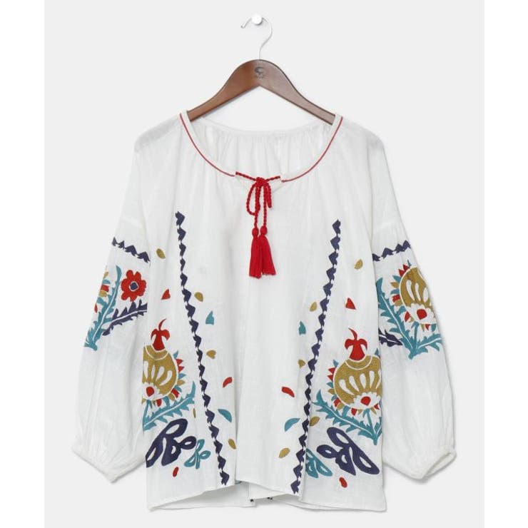 ホワイト | 【チャイハネ】スザニーＴＯＰ | アミナコレクション 