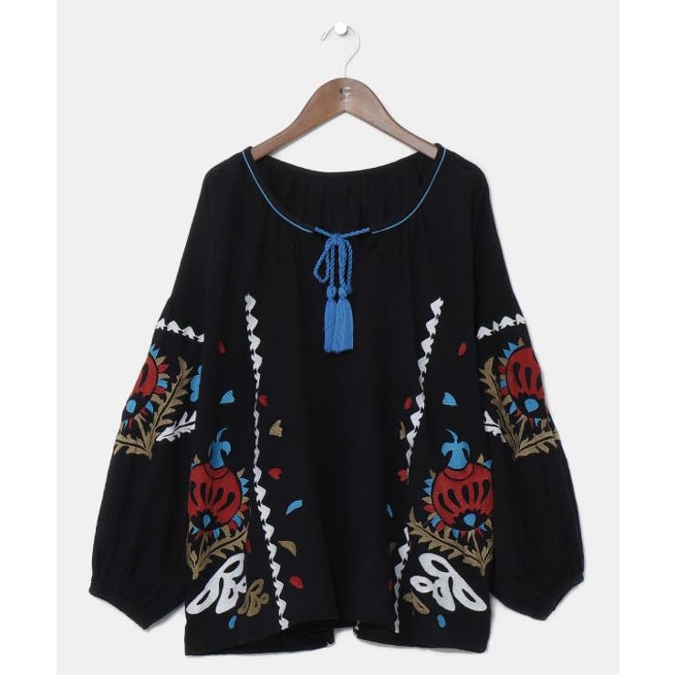 ブラック | 【チャイハネ】スザニーＴＯＰ | アミナコレクション 