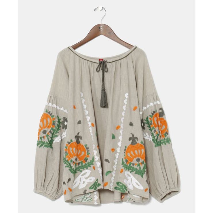 カーキ | 【チャイハネ】スザニーＴＯＰ | アミナコレクション 