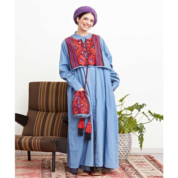 【チャイハネ】カヌムールワンピース | アミナコレクション  | 詳細画像1 