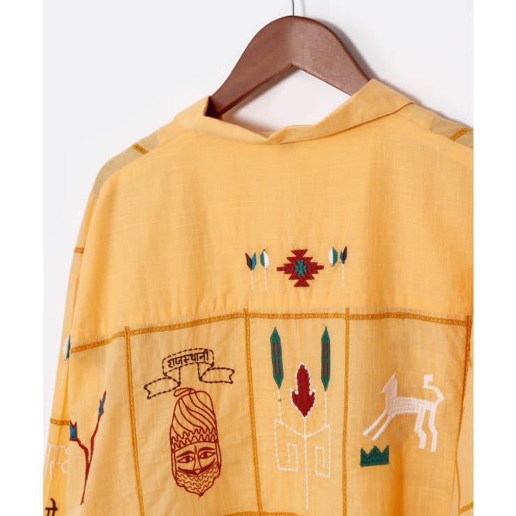 【チャイハネ】ラジャラン刺繍メンズシャツ | アミナコレクション | 詳細画像20 