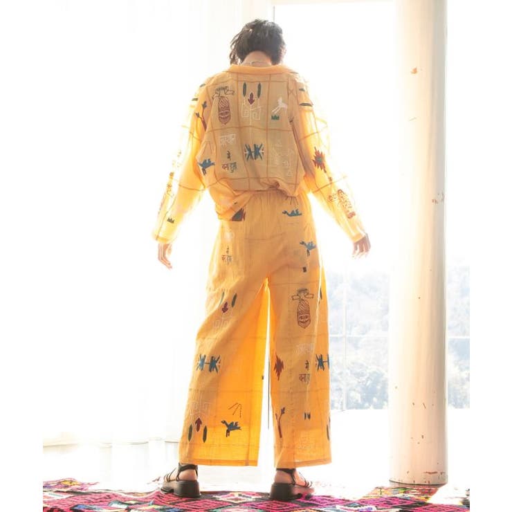 【チャイハネ】ラジャラン刺繍シャツ | アミナコレクション  | 詳細画像2 