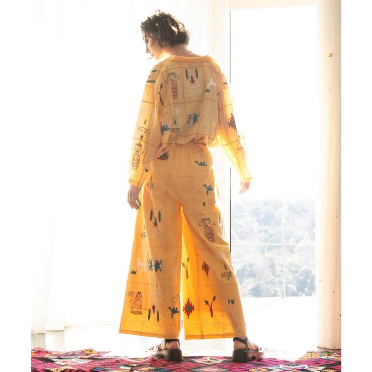 【チャイハネ】ラジャラン刺繍パンツ | アミナコレクション  | 詳細画像2 