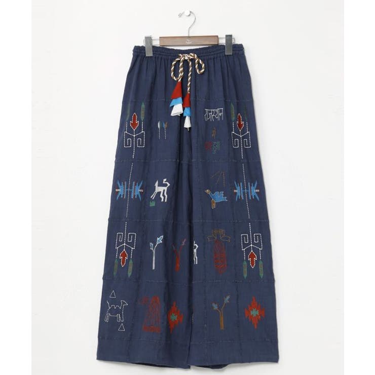 【チャイハネ】ラジャラン刺繍パンツ | アミナコレクション  | 詳細画像3 