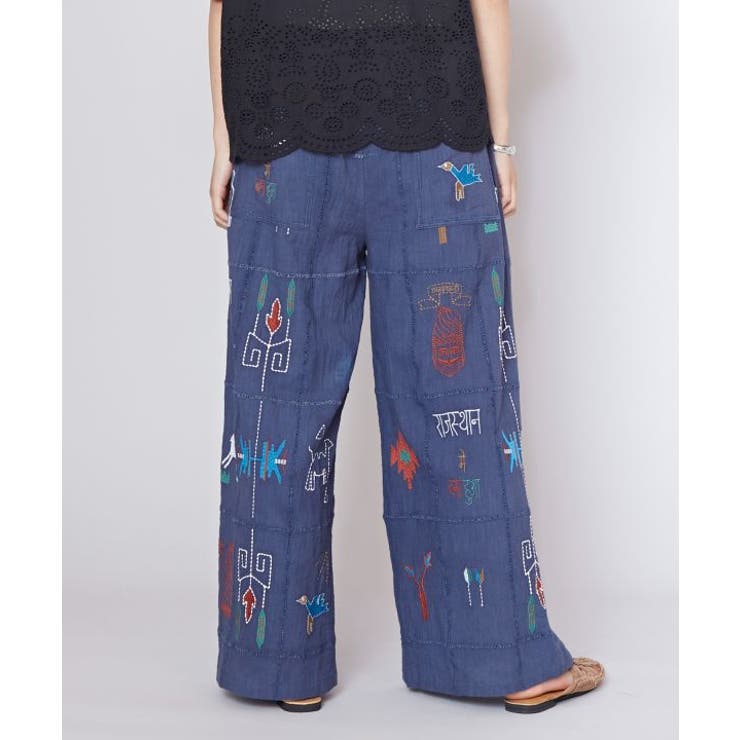 【チャイハネ】ラジャラン刺繍パンツ | アミナコレクション  | 詳細画像9 