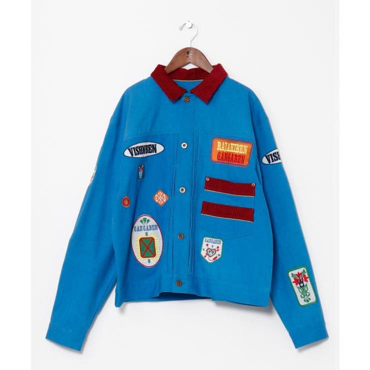 ターコイズブルー | 【チャイハネ】ジュルキメンズジャケット | アミナコレクション