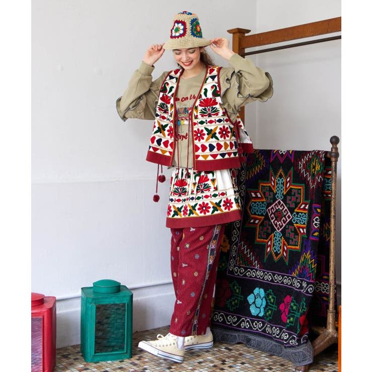 【チャイハネ】ジャーティパンツ | アミナコレクション  | 詳細画像3 