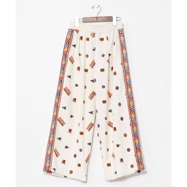 ホワイト | 【チャイハネ】ジャーティパンツ | アミナコレクション 