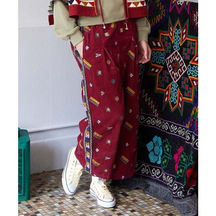 ワイン | 【チャイハネ】ジャーティパンツ | アミナコレクション 