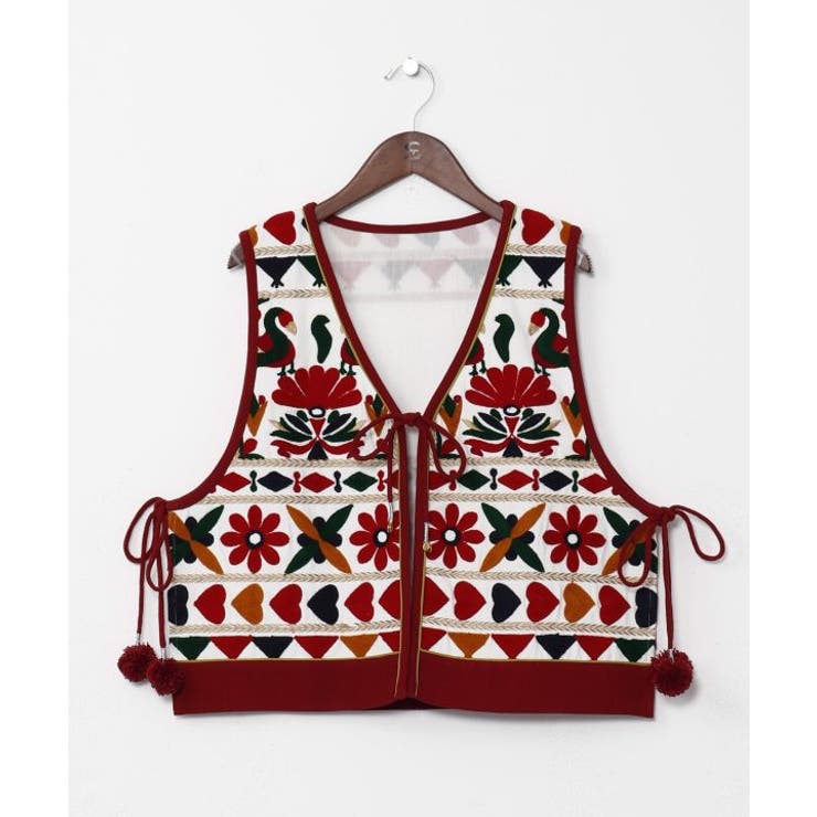 【チャイハネ】スンダナベスト | アミナコレクション  | 詳細画像3 