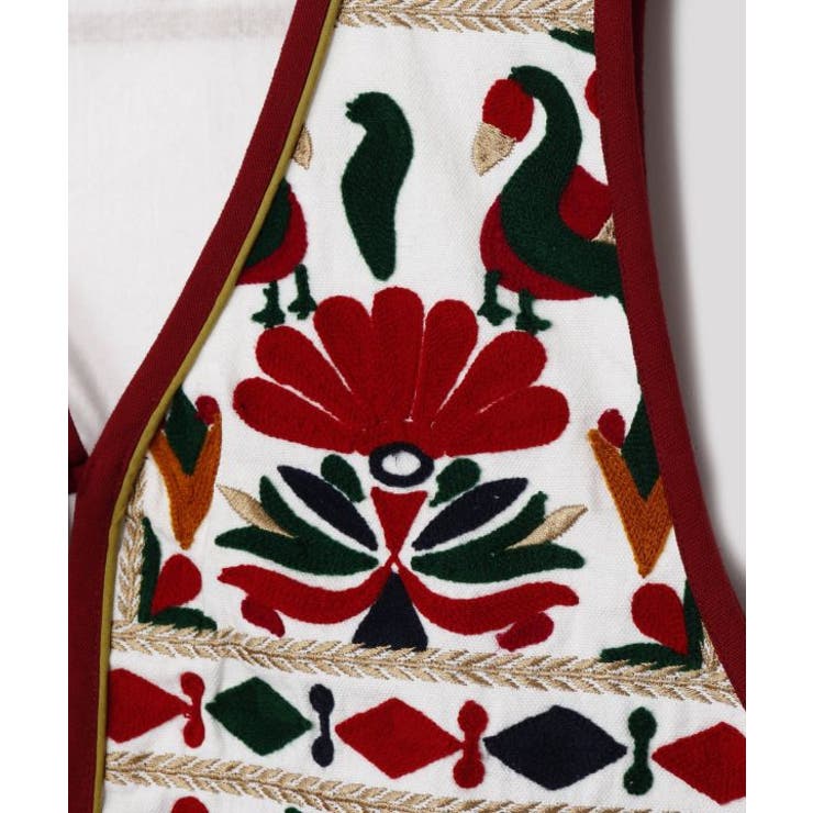 【チャイハネ】スンダナベスト | アミナコレクション  | 詳細画像8 