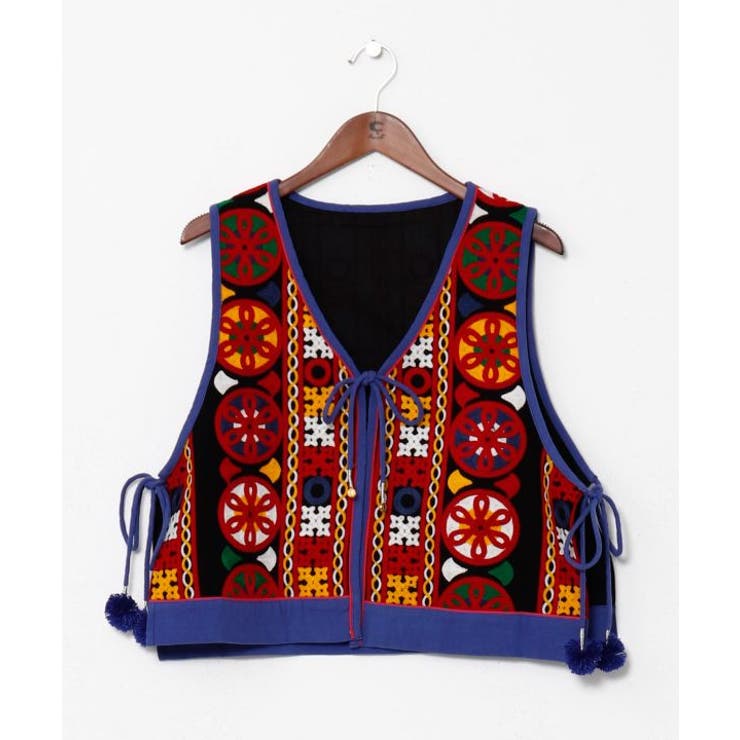 ブラック | 【チャイハネ】スンダナベスト | アミナコレクション 