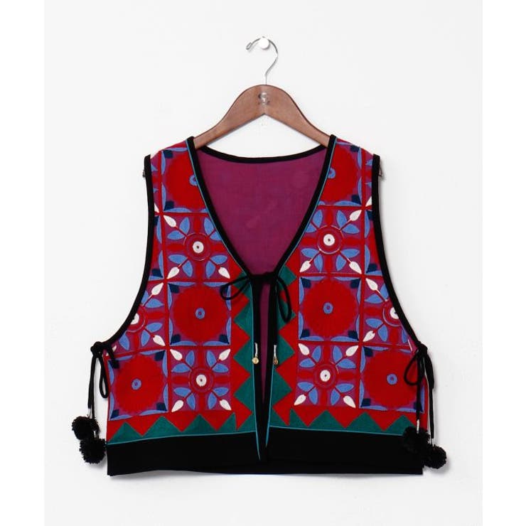 ピンク | 【チャイハネ】スンダナベスト | アミナコレクション 