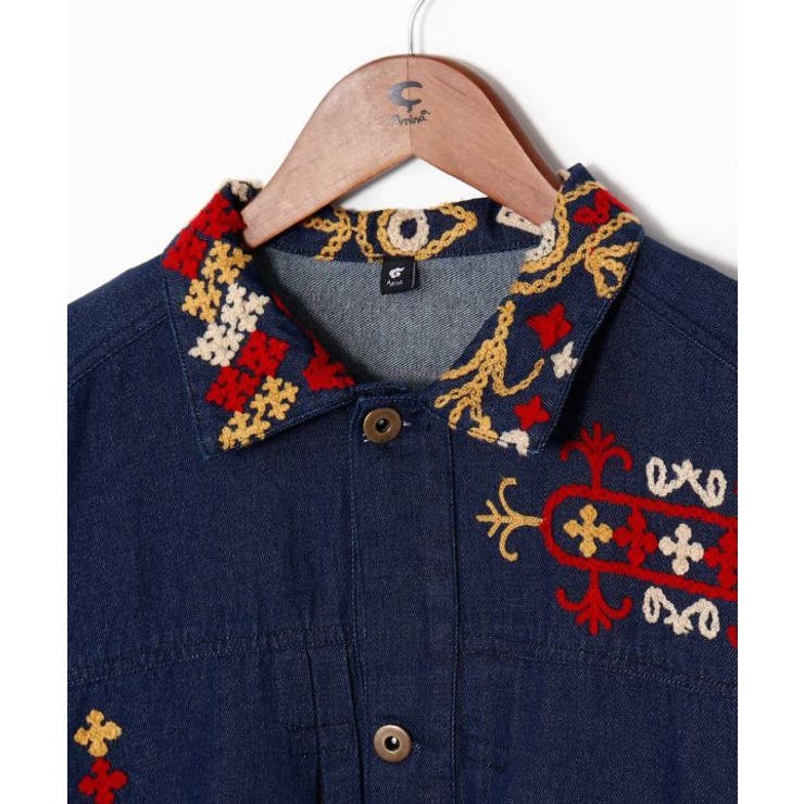 【チャイハネ】カチデニメンズシャツ | アミナコレクション | 詳細画像19 