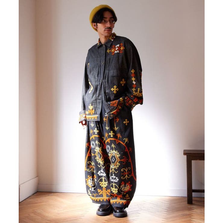 【チャイハネ】カチデナメンズパンツ | アミナコレクション | 詳細画像1 