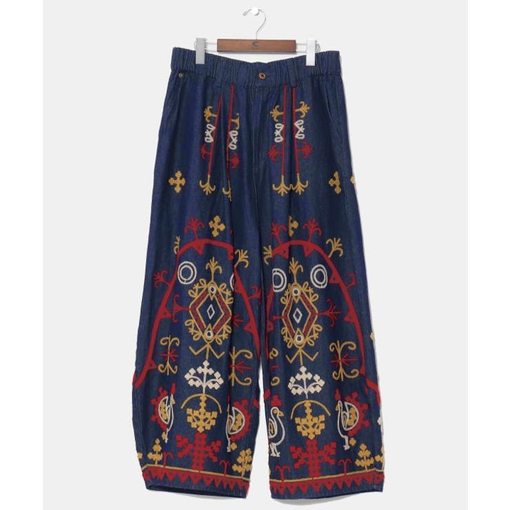 ブルー | 【チャイハネ】カチデナメンズパンツ | アミナコレクション