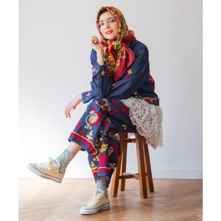 【チャイハネ】カチデナパンツ | アミナコレクション  | 詳細画像1 