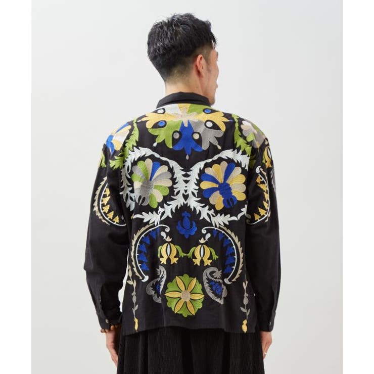 【チャイハネ】エルジャン刺繍メンズシャツ | アミナコレクション  | 詳細画像10 