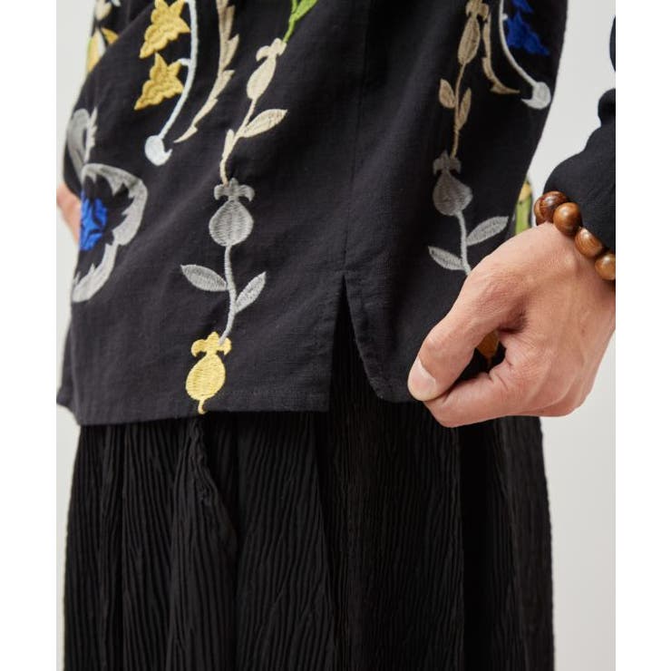 【チャイハネ】エルジャン刺繍メンズシャツ | アミナコレクション  | 詳細画像13 