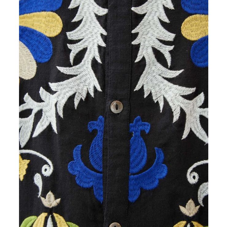 【チャイハネ】エルジャン刺繍メンズシャツ | アミナコレクション  | 詳細画像15 