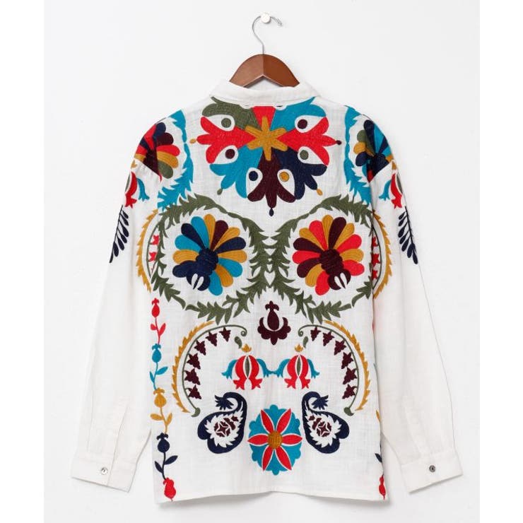 【チャイハネ】エルジャン刺繍メンズシャツ | アミナコレクション  | 詳細画像20 